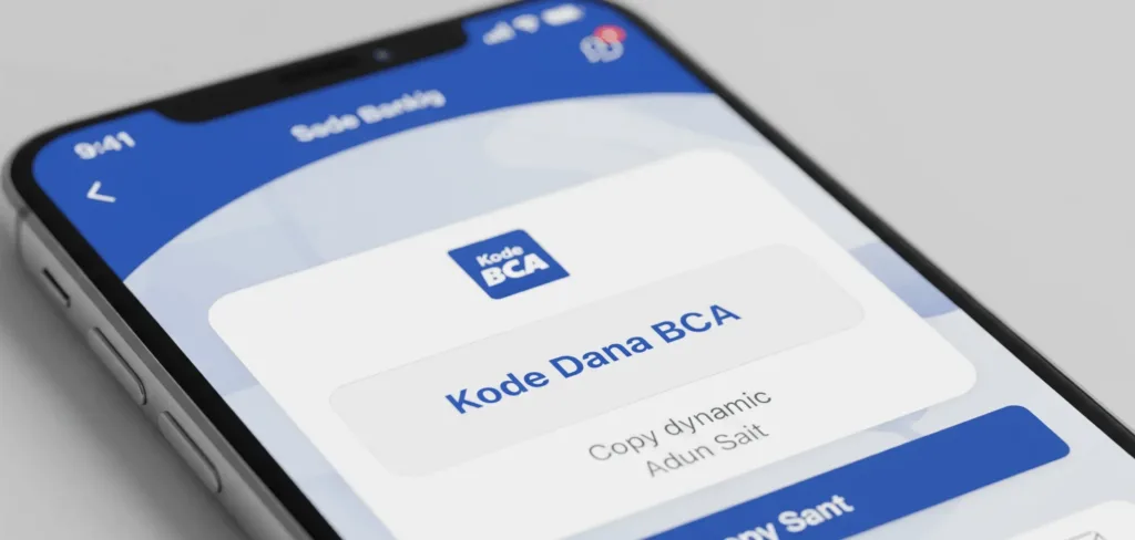 Kode DANA BCA Terbaru